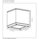 lafabryka.pl Plafon AVEN 22963/01/31 Lucide IP65